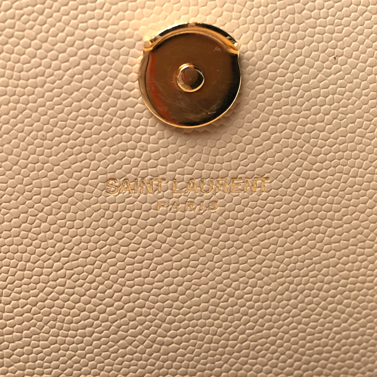Saint Laurent Grain De Poudre Small Monogram Kate Satchel Nude Powder 6 of 10