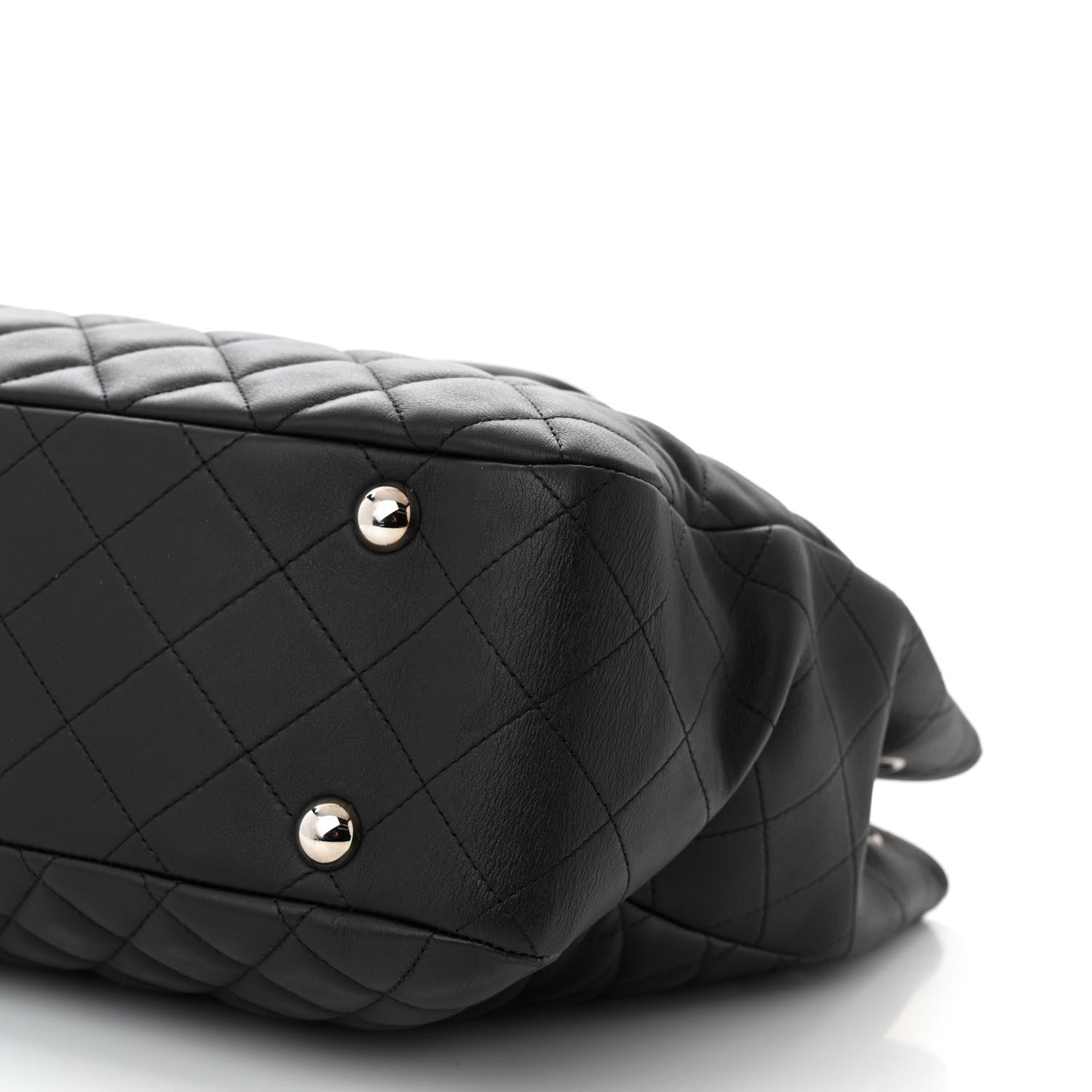 Chanel Calfskin Quilted Flap Tote Black 10 of 10