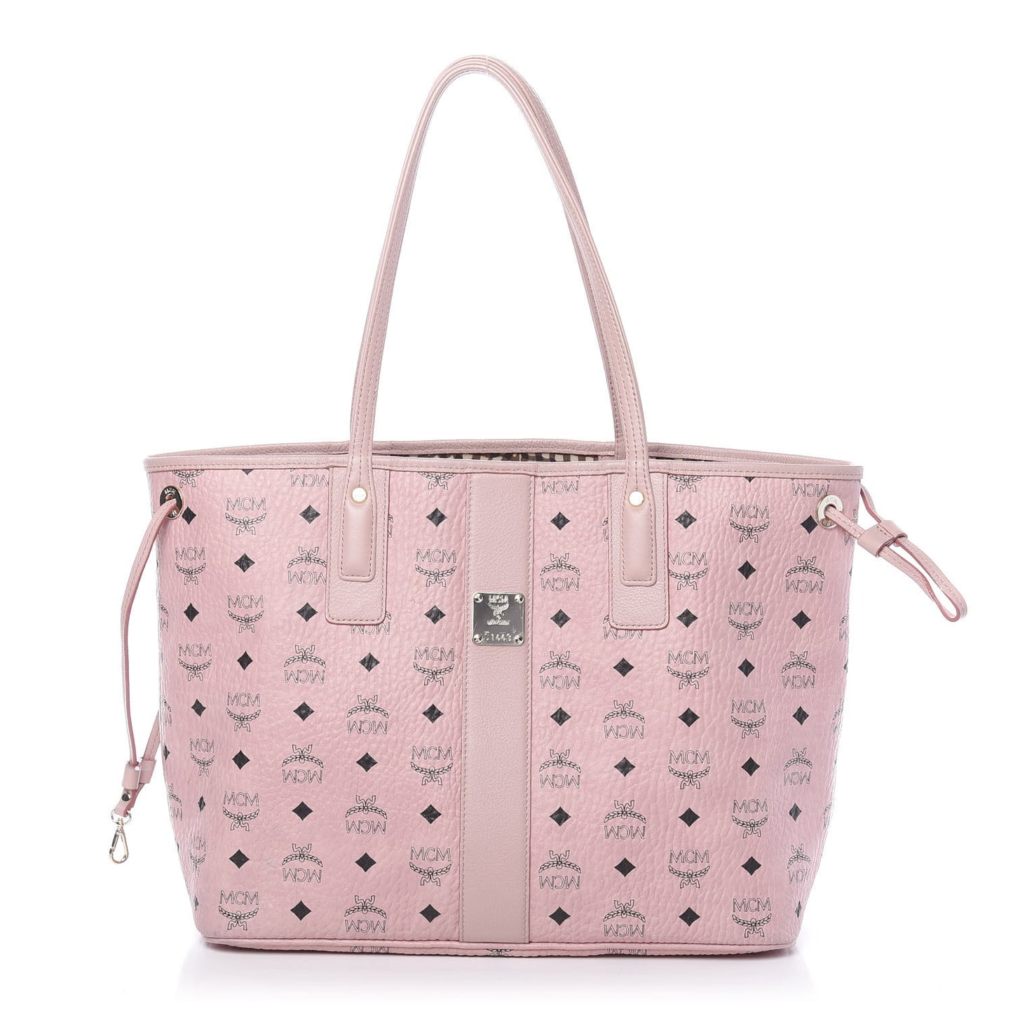 Visetos Medium Liz Reversible Shopper Tote Soft Pink