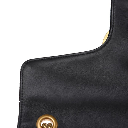 Gucci Velvet Matelasse Medium GG Marmont Shoulder Bag Black 11 of 11