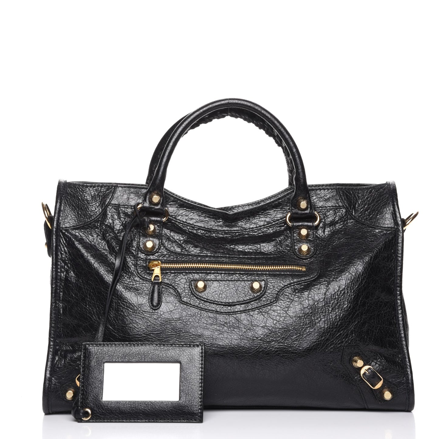 Agneau Giant 12 Gold Hardware City Black