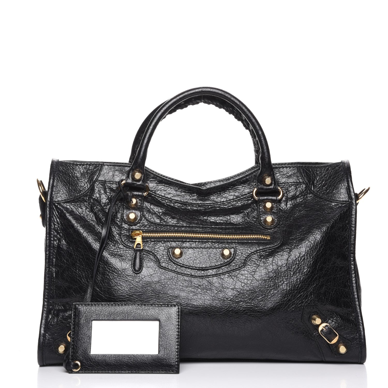 Balenciaga Agneau Giant 12 Gold Hardware City Black 1 of 8
