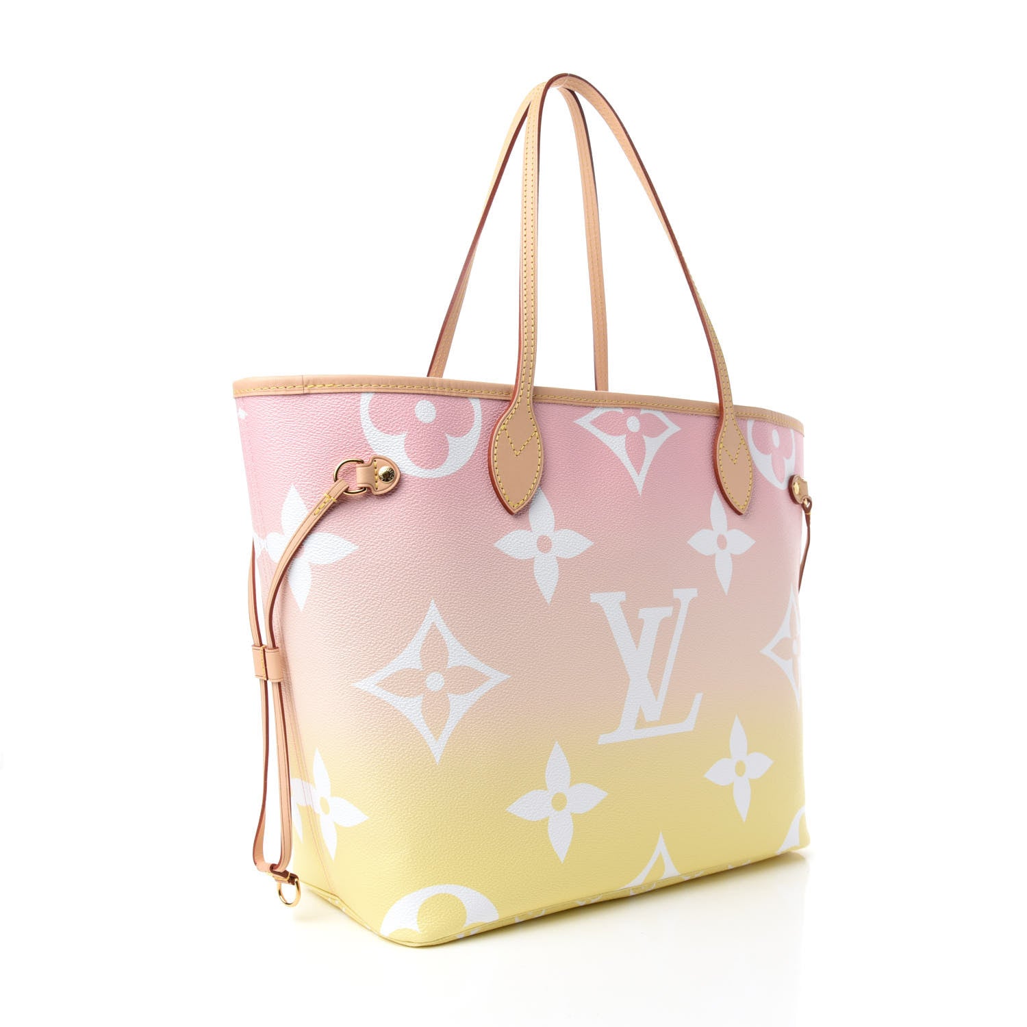 Louis Vuitton Monogram Giant By The Pool Neverfull MM Light Pink 4 of 11
