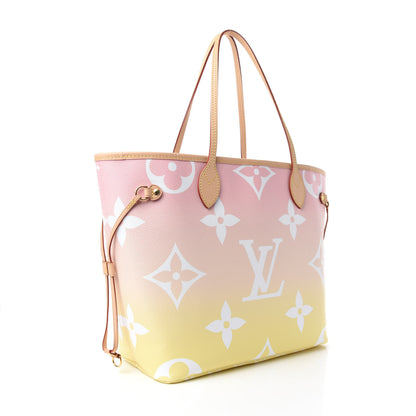 Louis Vuitton Monogram Giant By The Pool Neverfull MM Light Pink 4 of 11
