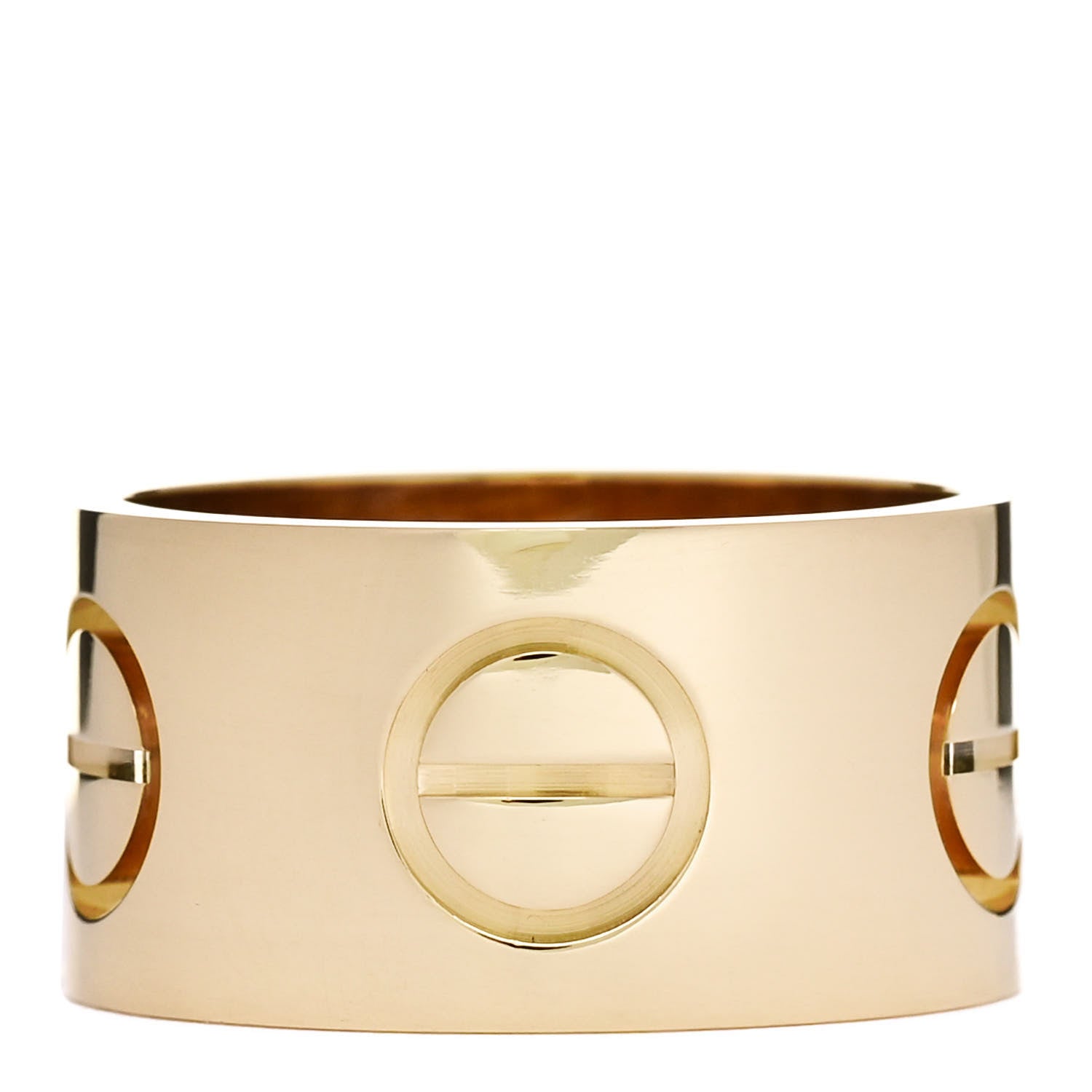 Cartier 18K Yellow Gold 11mm LOVE Ring 57 8 3 of 5