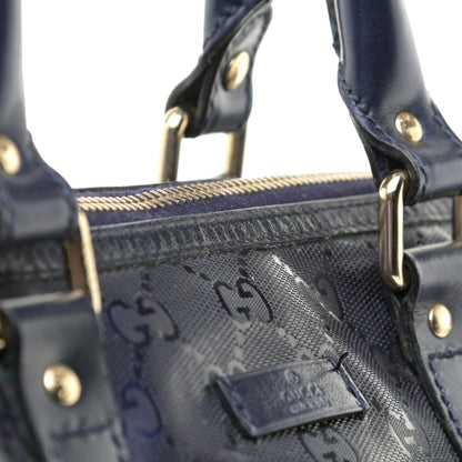 Gucci Imprime Monogram Medium Joy Boston Navy 15 of 18