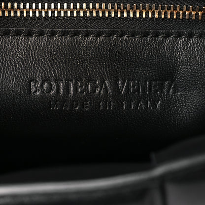 Bottega Veneta Lambskin Maxi Intreccio Padded Chain Cassette Crossbody Bag Black 6 of 9