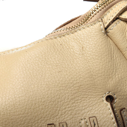 Chloe Calfskin Large Marcie Hobo Beige 16 of 17