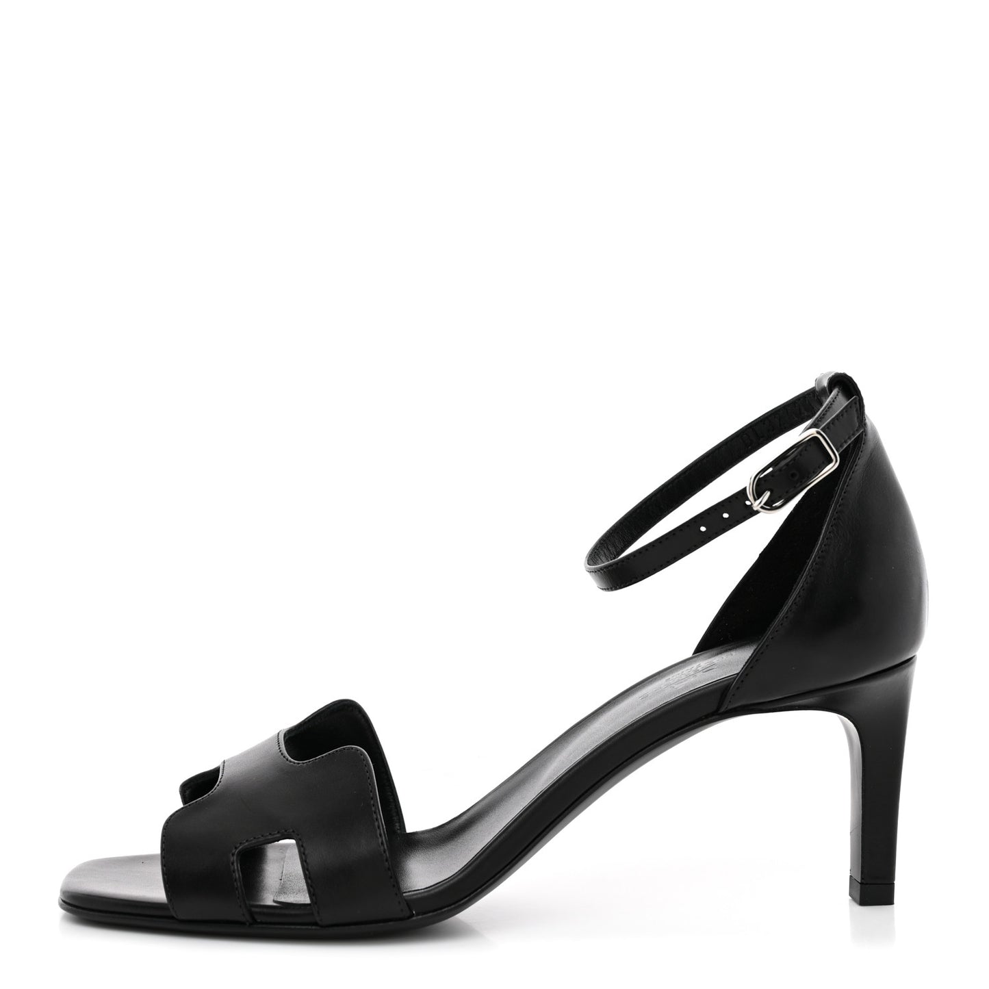 Calfskin Joy 70 Sandals 39 Black