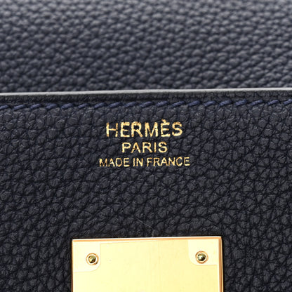 Hermes Togo Birkin 30 Bleu Nuit 6 of 11