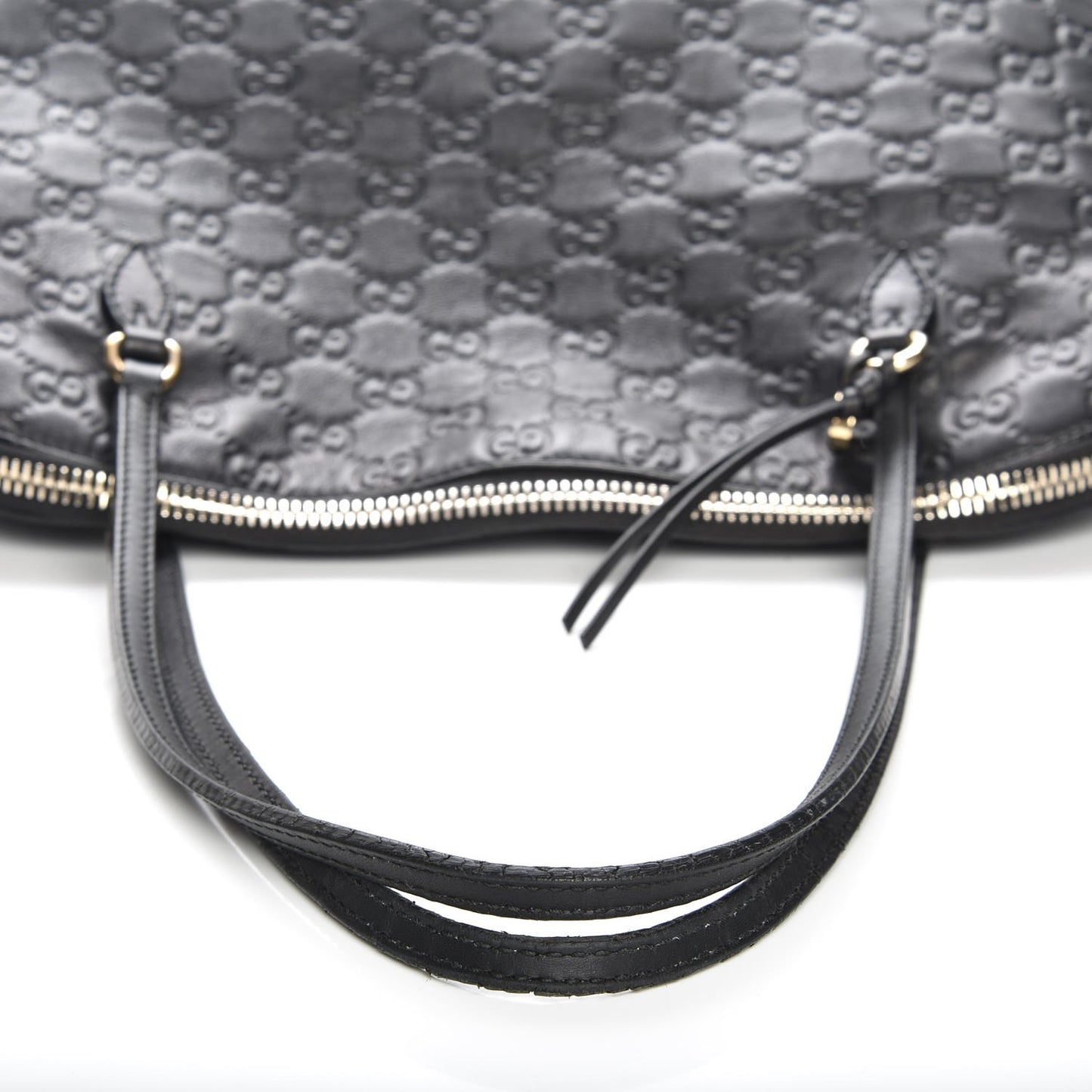 Guccissima Medium Bree Shoulder Bag Black