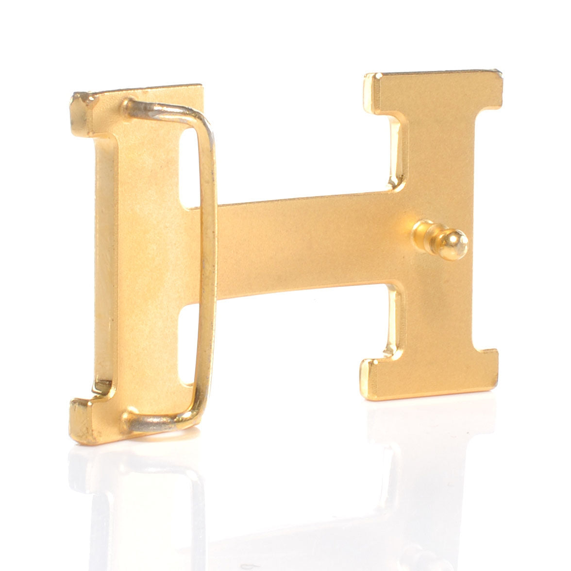 Hermes 32mm H Belt Buckle Gold 3 of 5
