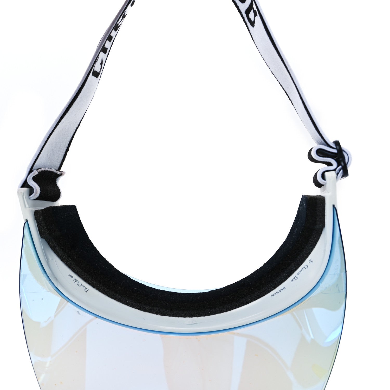 Christian Dior Mirrored DiorClub1 Sun Visor 7 of 12