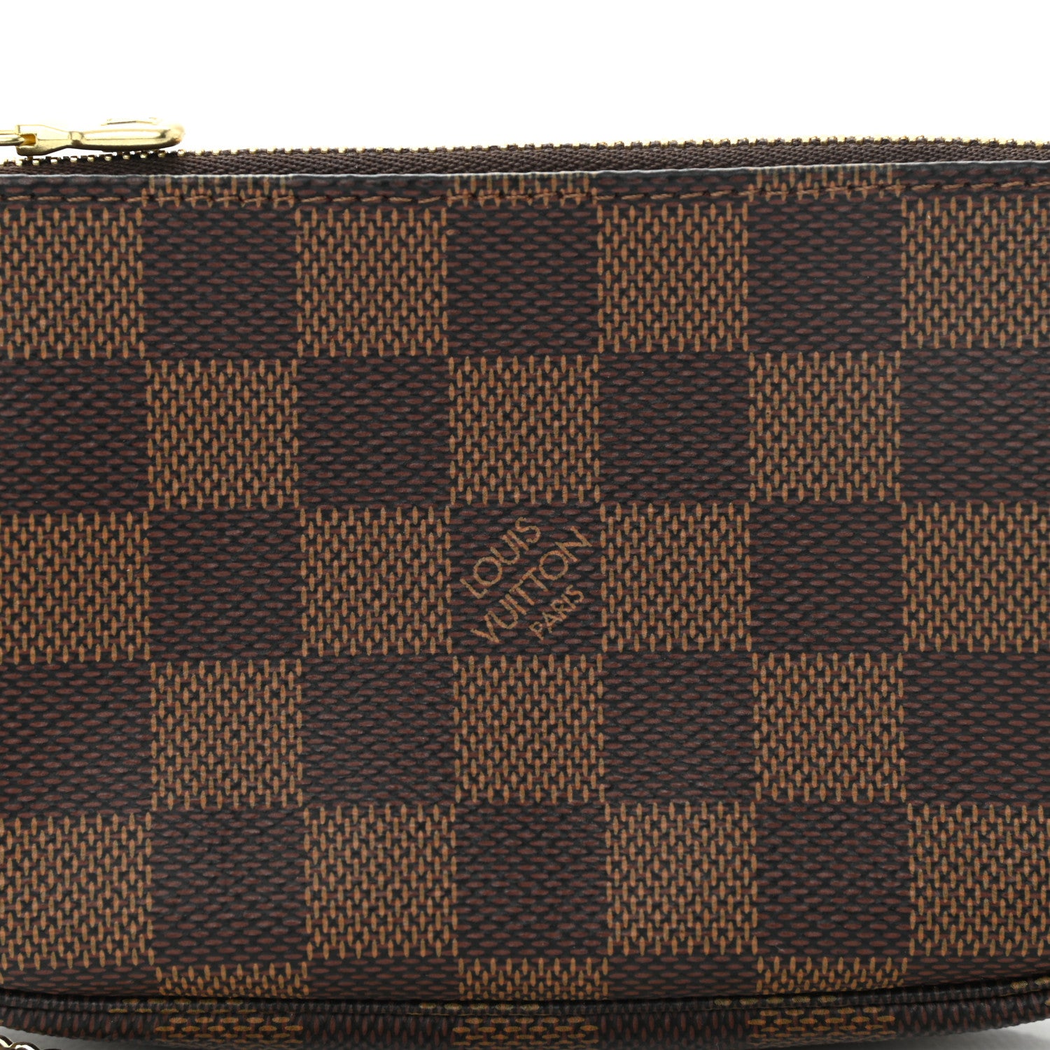 Louis Vuitton Damier Ebene Mini Pochette Accessories 8 of 10