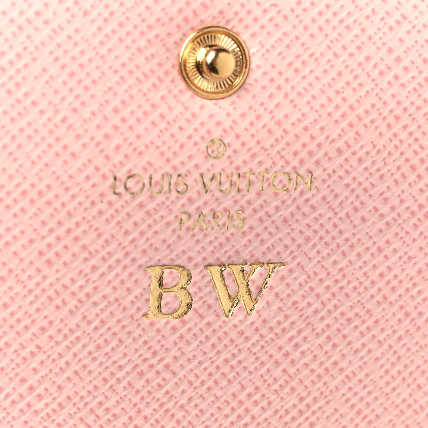Louis Vuitton Damier Azur Emilie Wallet Rose Ballerine 6 of 6