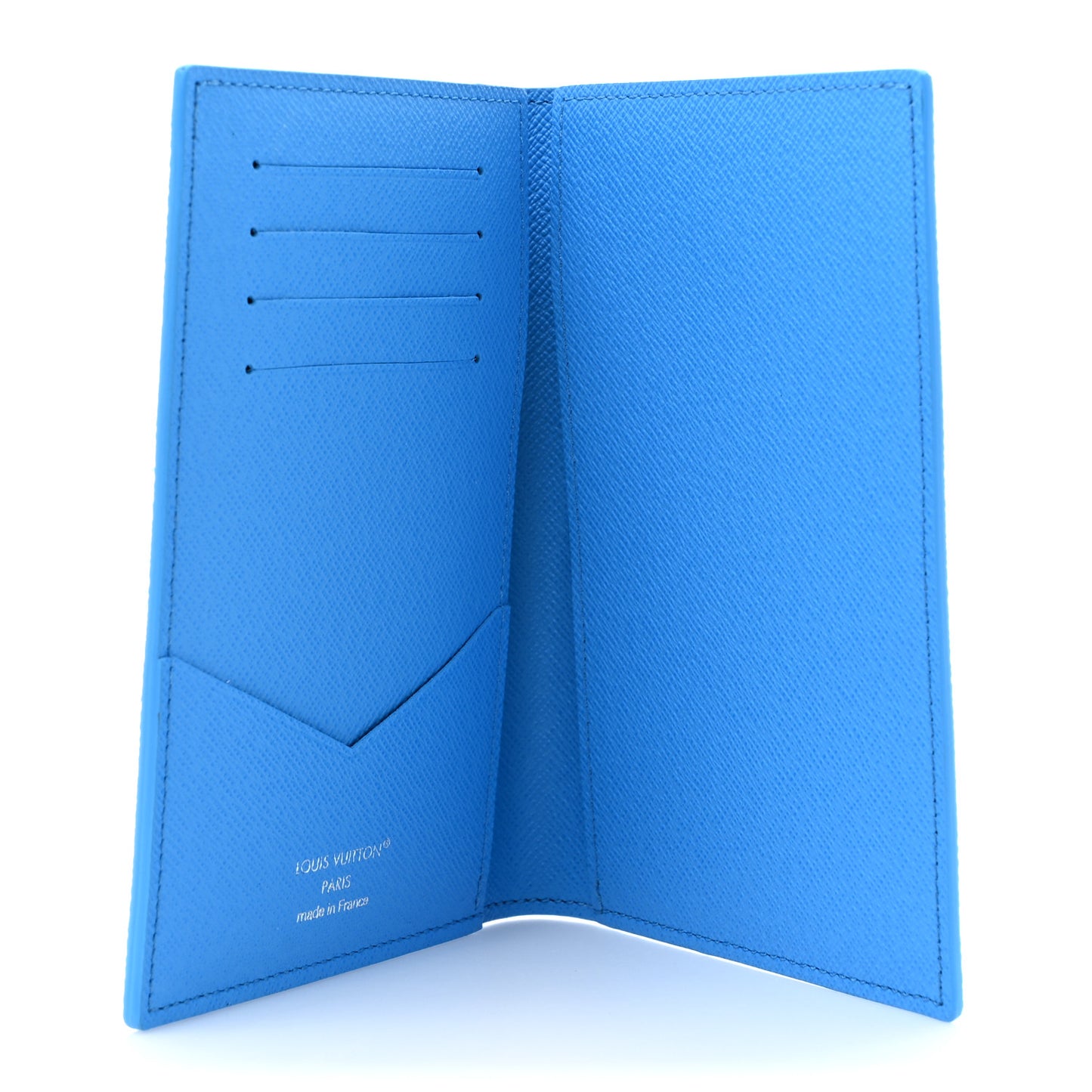 Monogram Sports Passport Cover Pool Blue