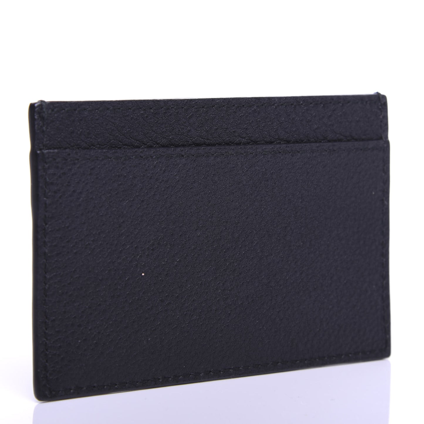 Textured Calfskin Everyday Multi Card Case Black