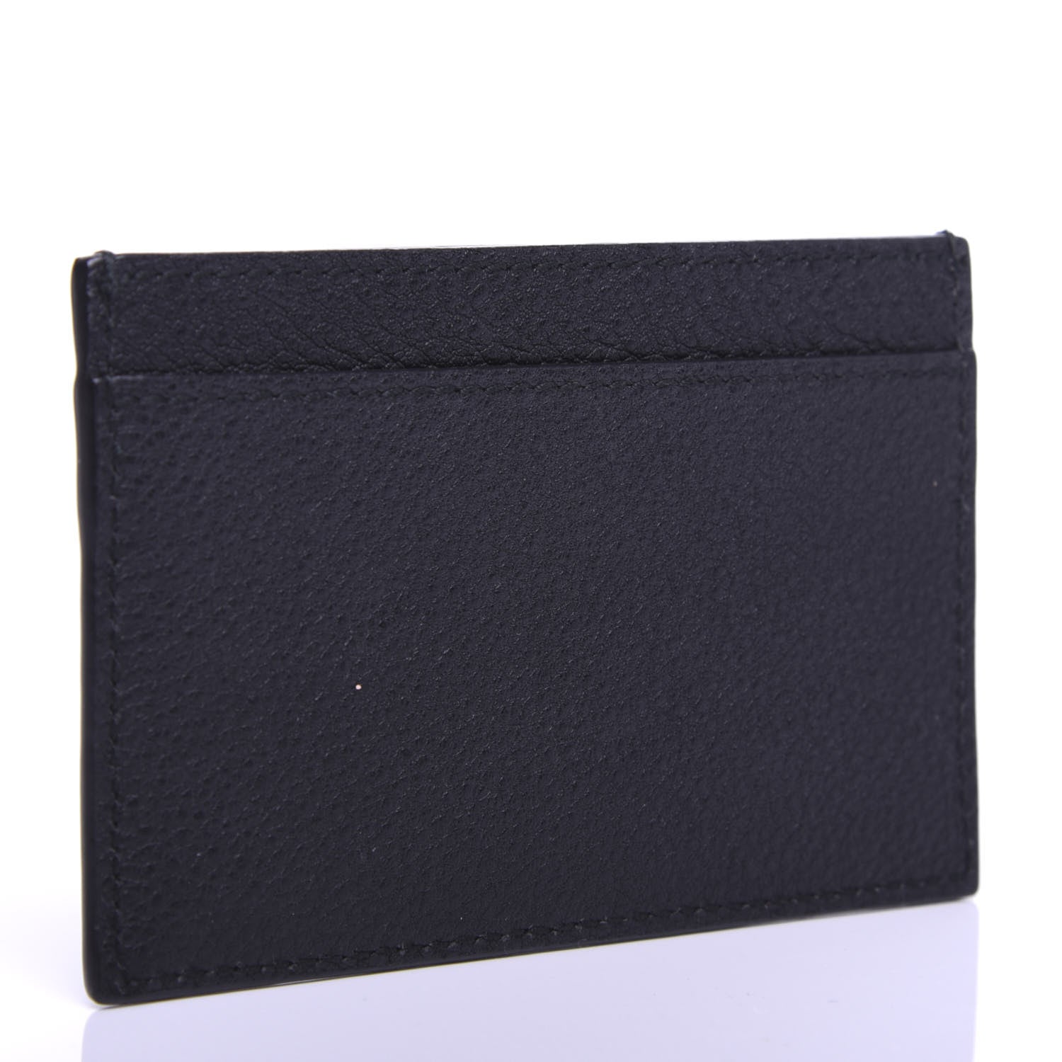 Balenciaga Textured Calfskin Everyday Multi Card Case Black 3 of 5