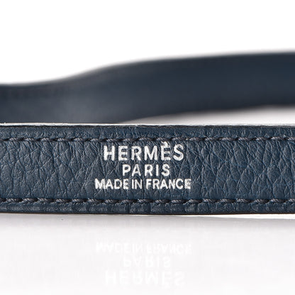 Hermes Taurillon Clemence Kelly Retourne 32 Bleu De Prusse 21 of 32