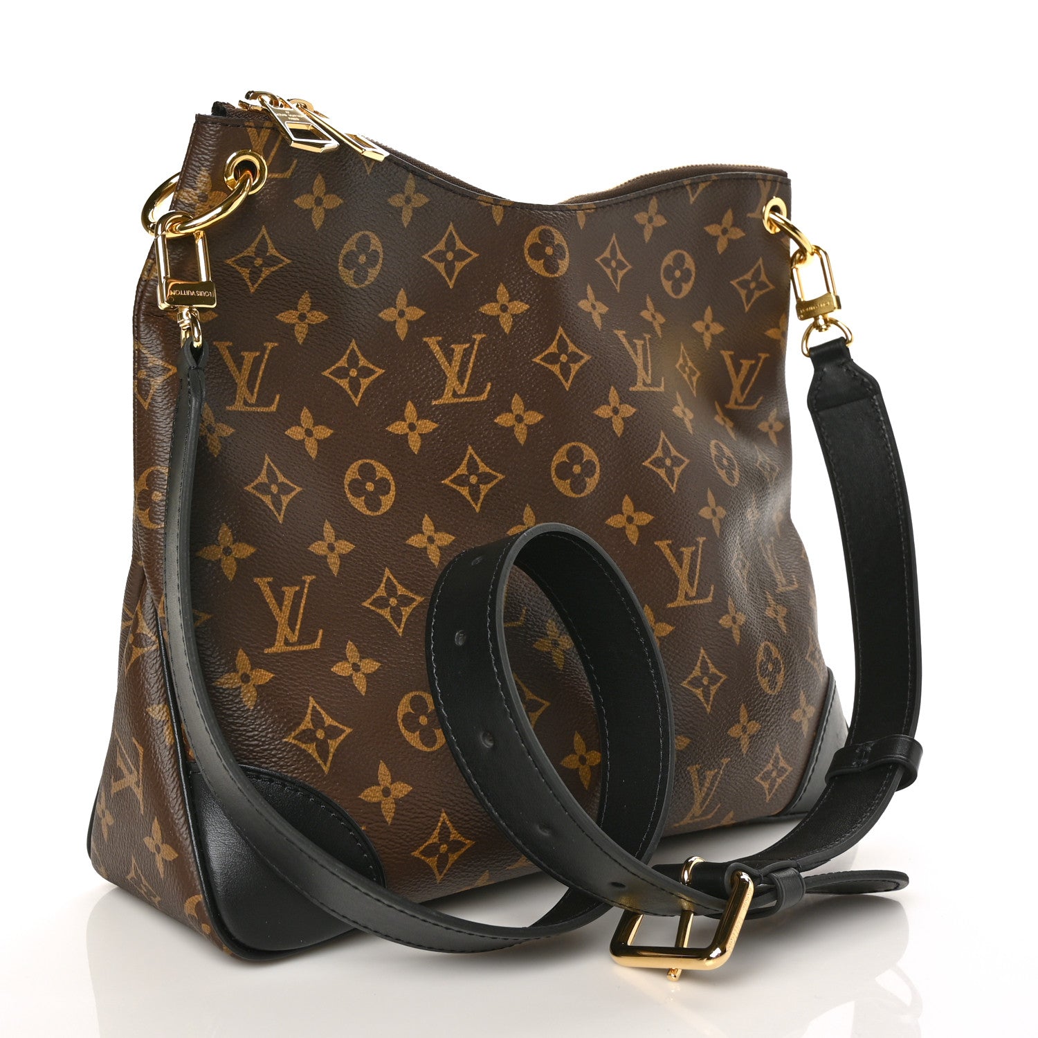 Louis Vuitton Monogram Odeon MM Black 3 of 6
