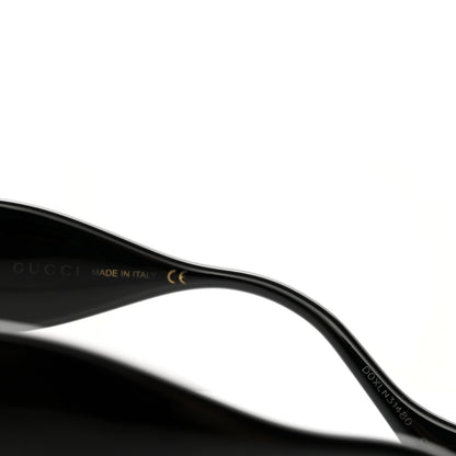 Gucci Acetate Rectangular Frame Chain Sunglasses GG1022S Black 5 of 8