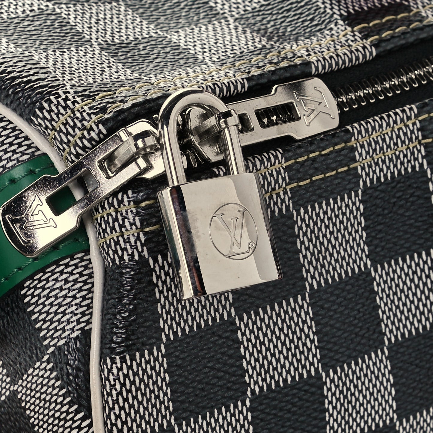 Damier Speedy Bandouliere 30 Black White