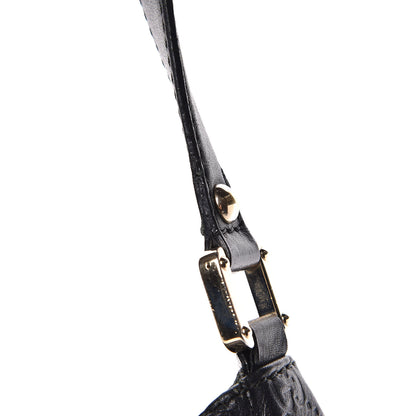 Gucci Guccissima Large New Ladies Web Hobo Black 16 of 18