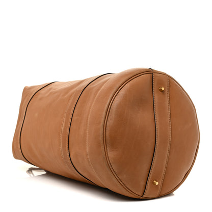 Gucci Soft Washed Calfskin Sling Duffle Biscotto 3 of 19