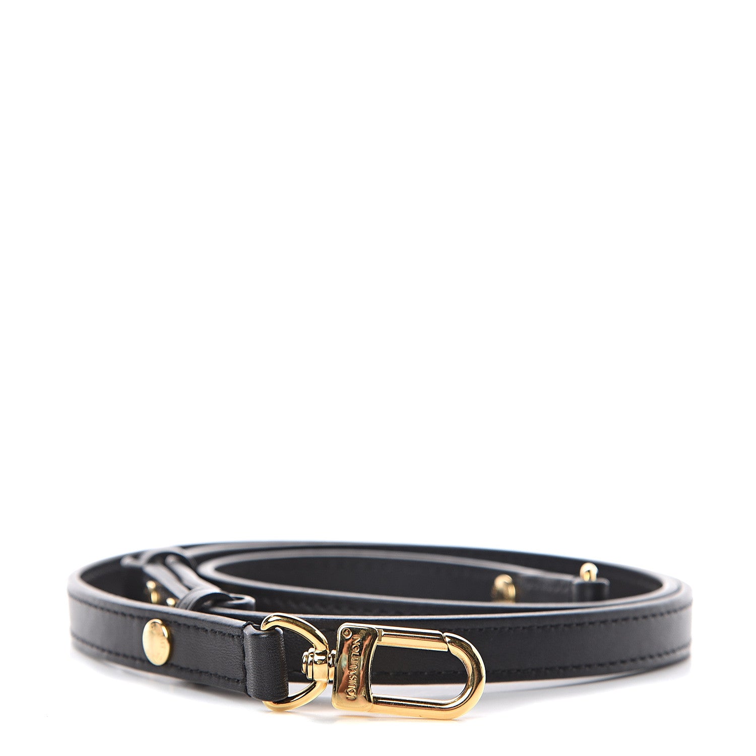 Louis Vuitton Calfskin NeoNoe Shoulder Strap Black 1 of 2