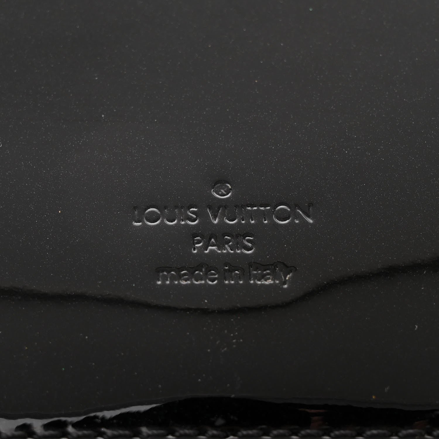 Louis Vuitton Patent Calfskin Monogram Cherrywood BB Black 6 of 12