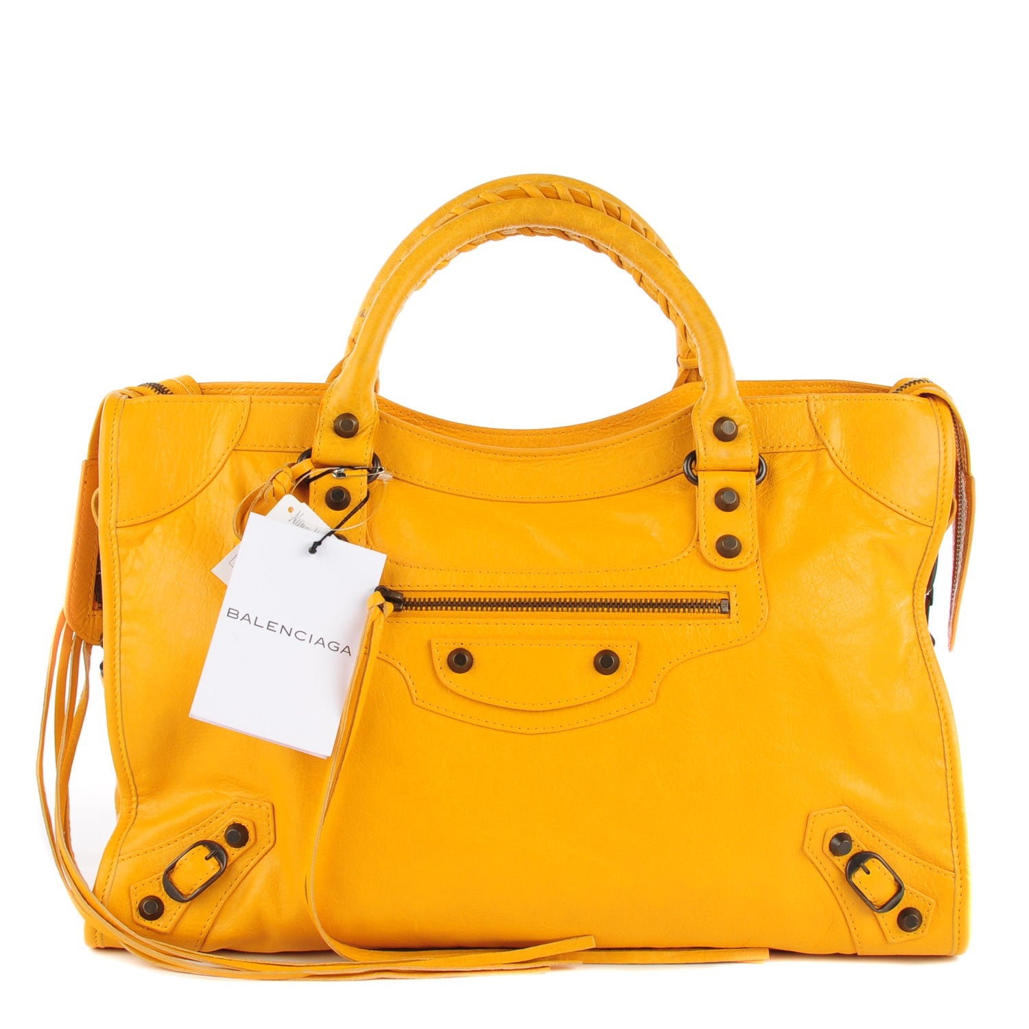 Balenciaga Agneau Classic Hardware City Mangue 1 of 14