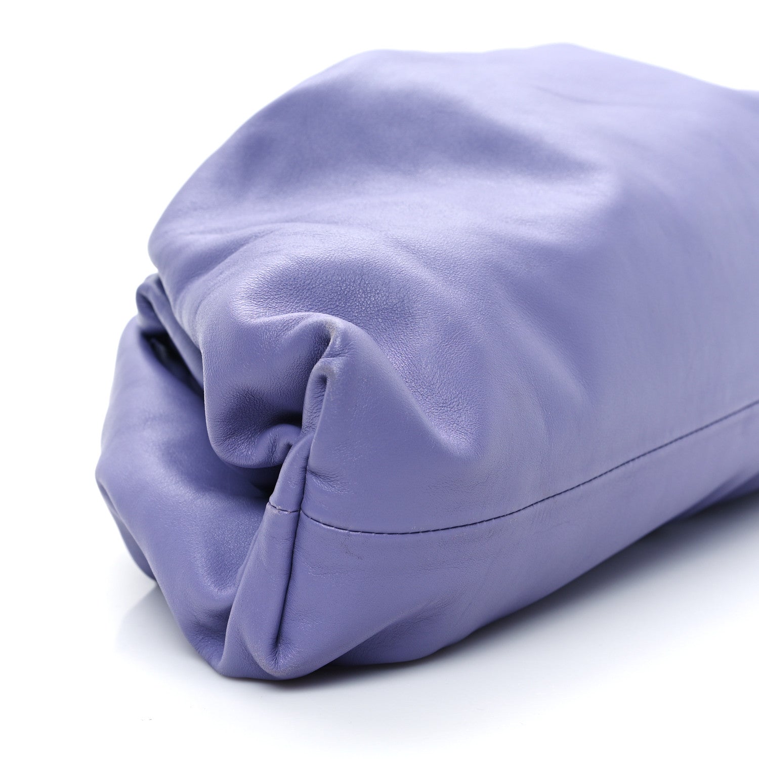 Bottega Veneta Smooth Butter Calf The Pouch Oversized Clutch Lavender 9 of 12