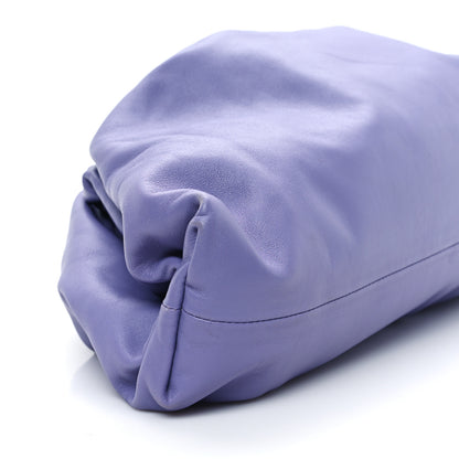 Bottega Veneta Smooth Butter Calf The Pouch Oversized Clutch Lavender 9 of 12