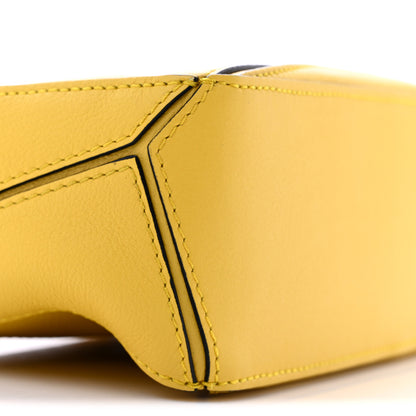 Loewe X SPIRITED AWAY Calfskin Totoro Mini Puzzle Bag Yellow 9 of 11