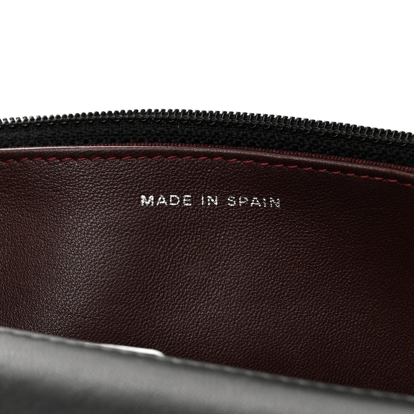 Lambskin Quilted Wallet On Chain WOC Black