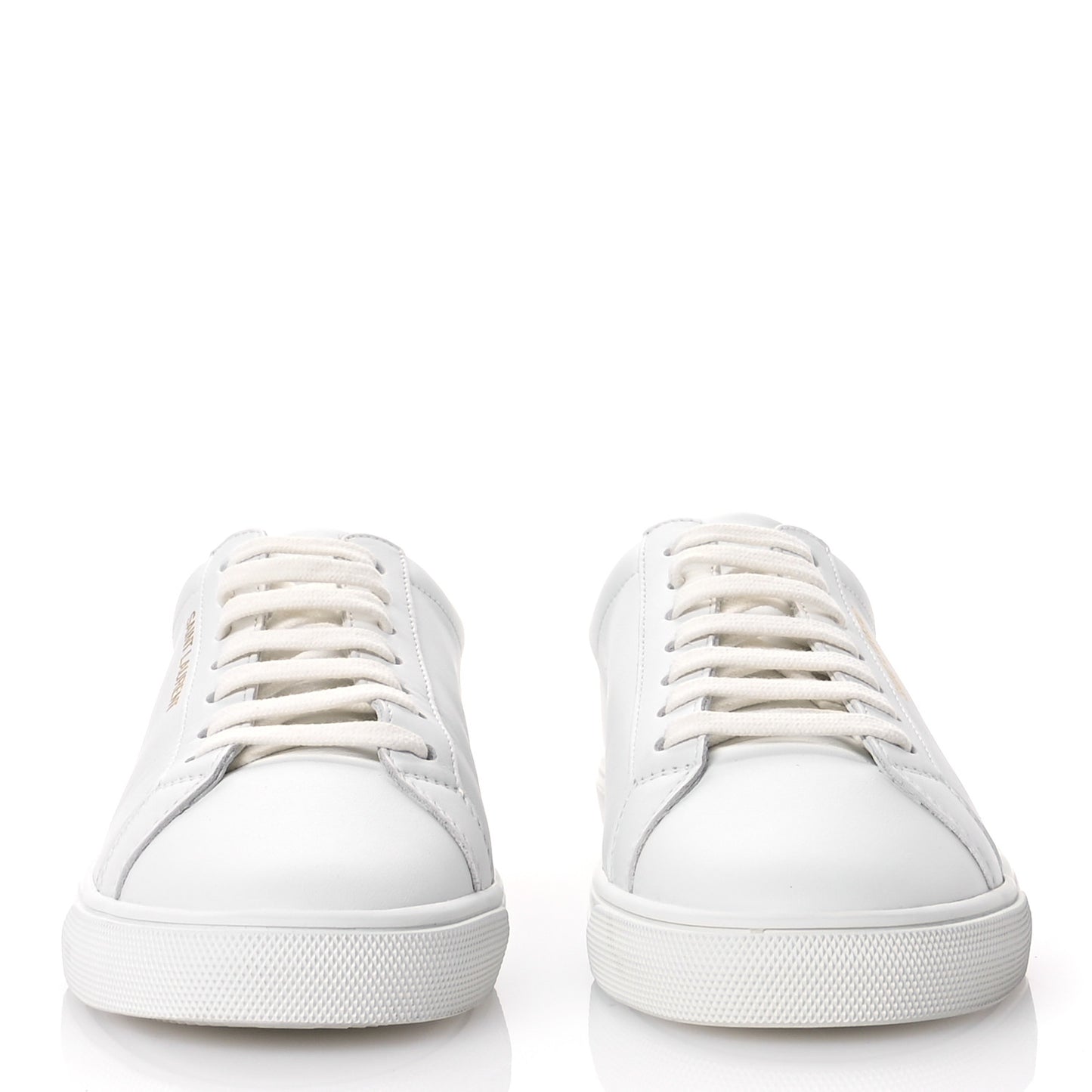 Calfskin Andy Low Top Sneakers 37 Blanc Optique
