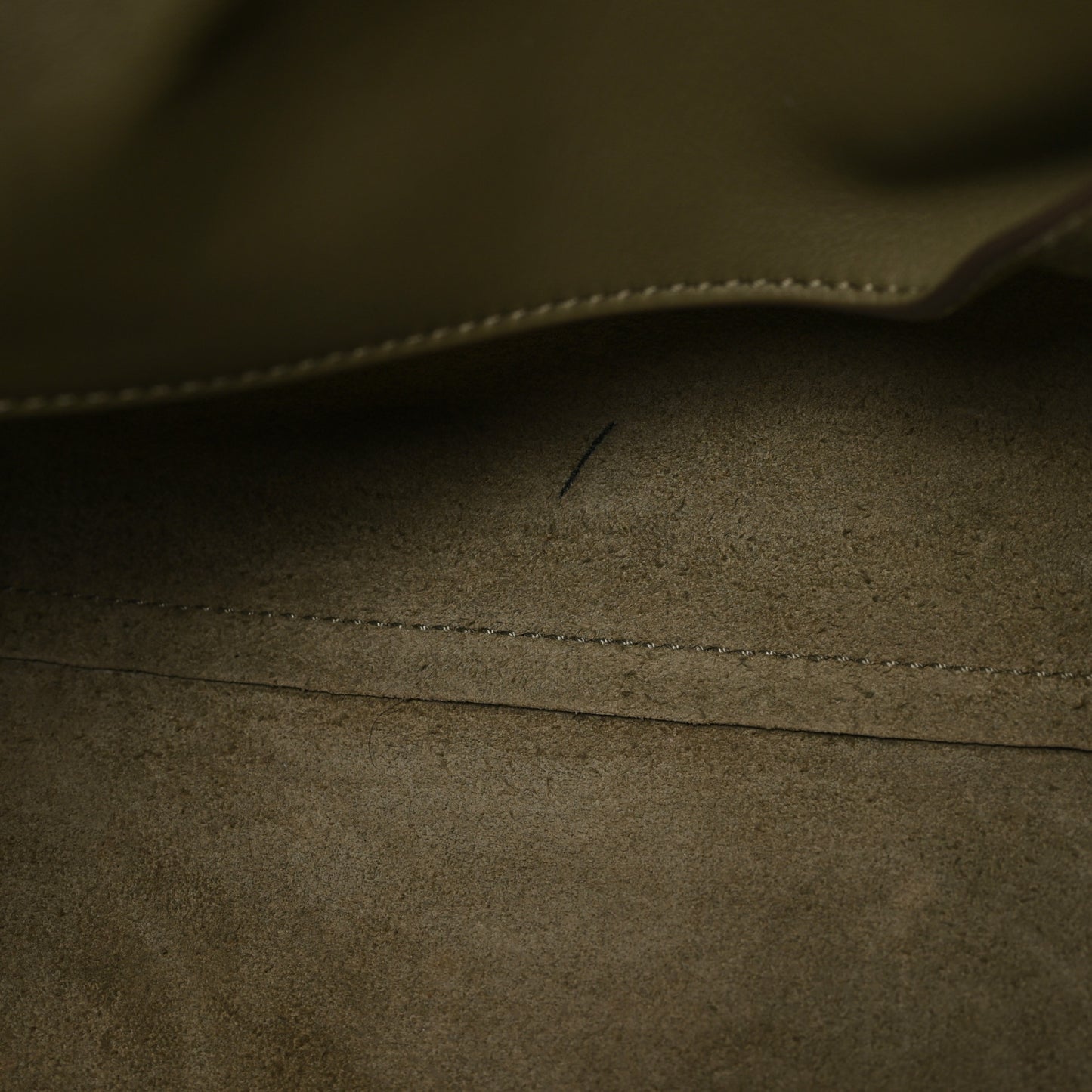 Smooth Calfskin Small Big Bag Sage