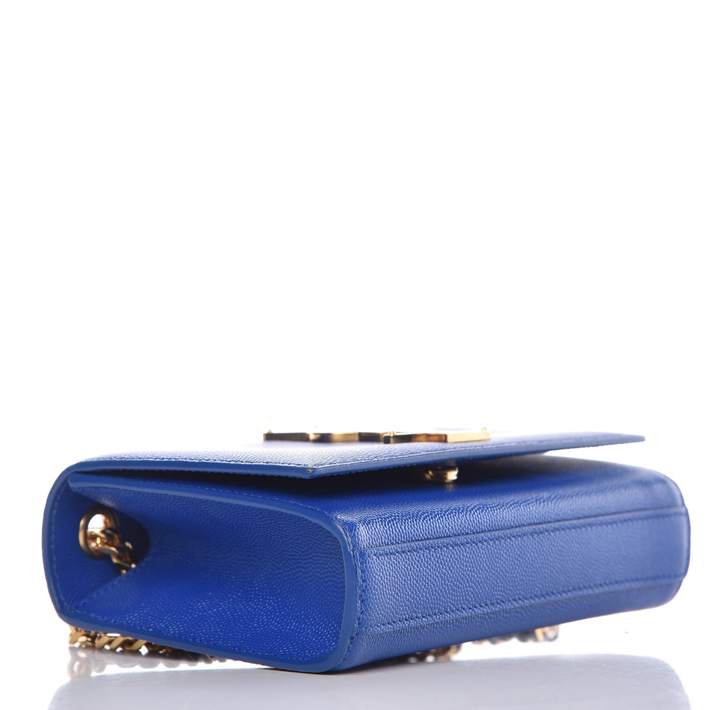 Grain De Poudre Small Classic Monogram Satchel Royal Blue