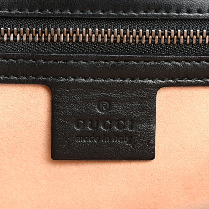 Gucci Calfskin Matelasse GG Marmont Clutch Black 6 of 8