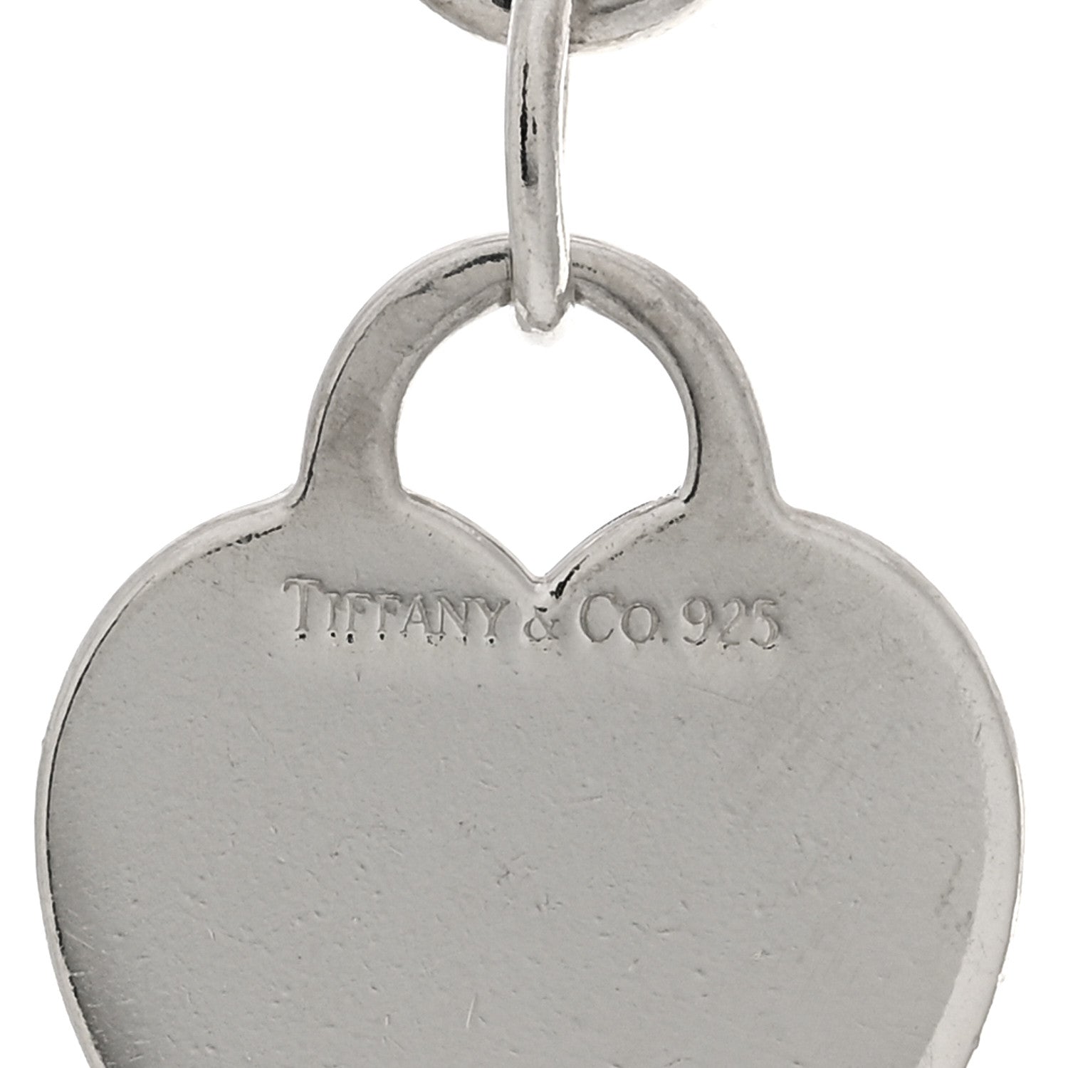 Tiffany Sterling Silver Heart Tag Charm Bracelet 3 of 3
