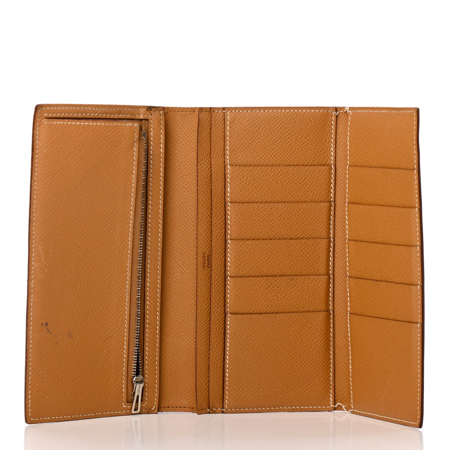 Epsom Bearn Gusset Wallet Gold