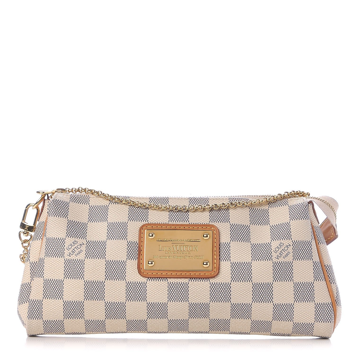 Louis Vuitton Damier Azur Eva Clutch 1 of 7