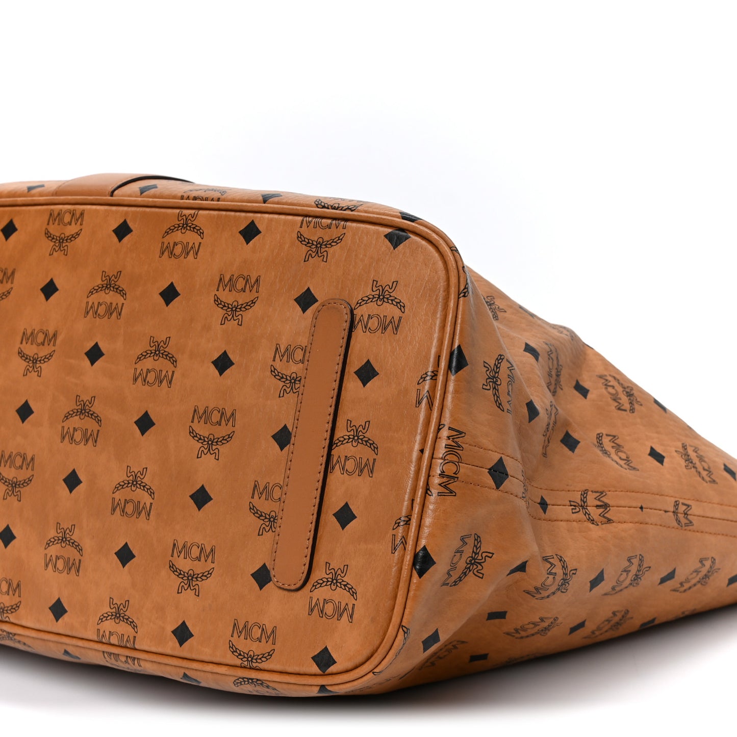 Visetos Large Liz Reversible Shopper Tote Cognac