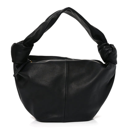 Bottega Veneta Calfskin Teen Double Knot Hobo Black 1 of 10
