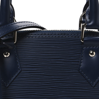 Louis Vuitton Epi Alma BB Indigo 7 of 10