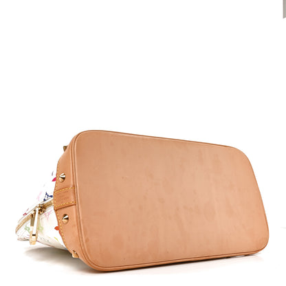 Louis Vuitton Monogram Multicolor Alma White 4 of 9