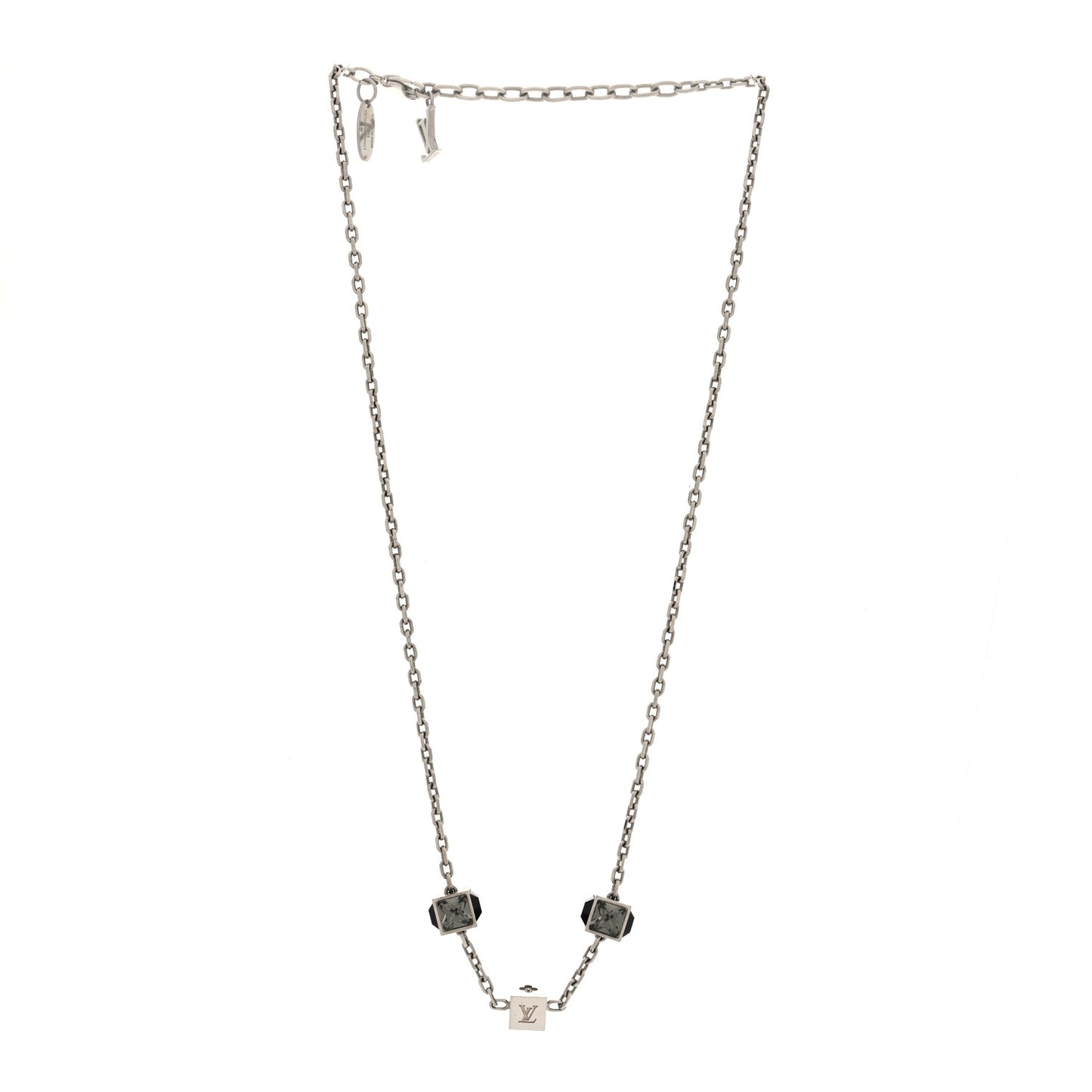 Swarovski Gamble Short Necklace Silver