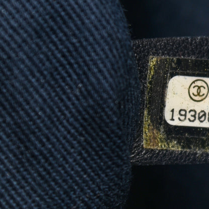 Chanel Denim Large Shopping Tote Blue 7 of 8