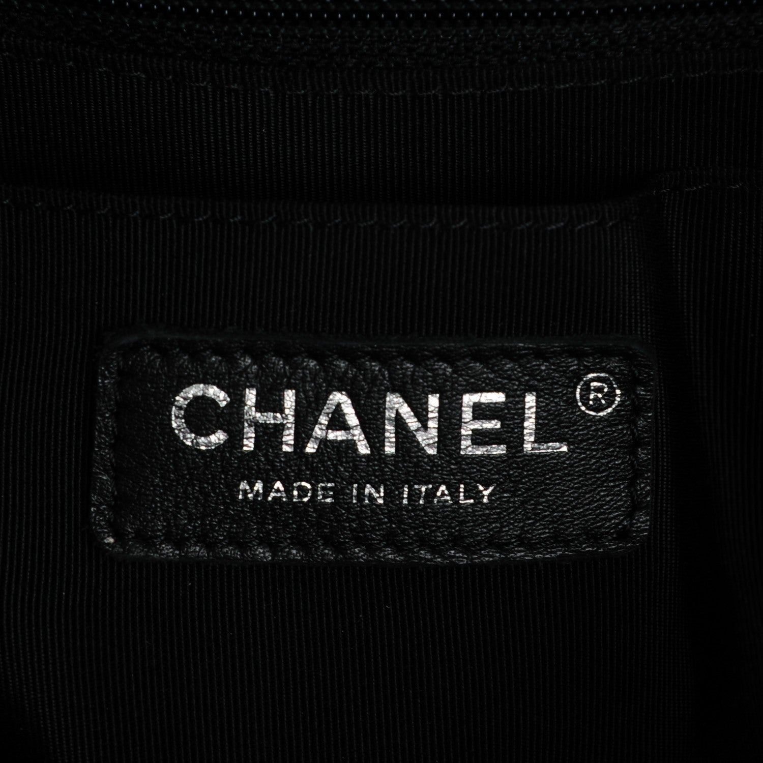 Chanel Lambskin Chevron Small Urban Spirit Drawstring Bag Black 6 of 7