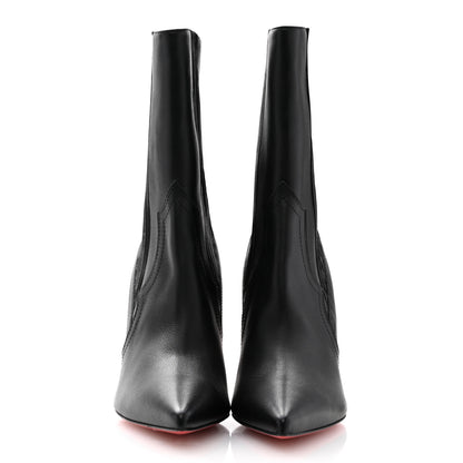 Christian Louboutin Calfskin Santigag 85 Ankle Boots 40 Black 2 of 9